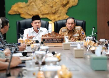 Wali Kota Cimahi “Merapat” ke Bupati Bandung, Isu Ini yang Dibahas