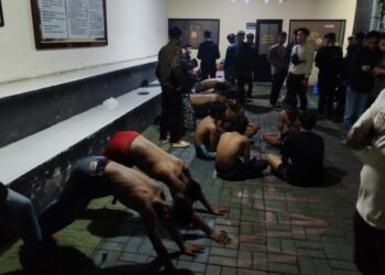 Pelajar Tawuran di Cadas Pangeran, 1 Luka 15 Diamankan