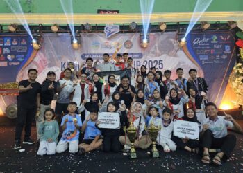 Pengcab Taekwondo Kabupaten Tasikmalaya Raih Juara Umum Kejuaraan Daerah