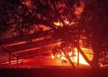 Gudang Triplek di Bojongsoang Kab. Bandung Terbakar, Ini Kronologinya