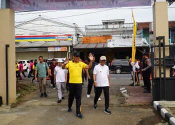 Polres Tasikmalaya Gelar Olahraga Bersama Forkopimda, Ini Kegiatannya