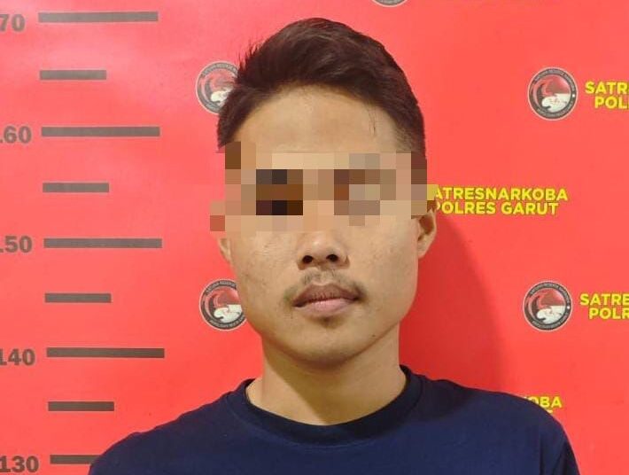 Bawa Narkotika Jenis Tembakau Sintetis, Seorang Mahasiswa Diringkus Satresnarkoba Polres Garut