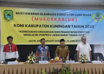 Trias Andriana Terpilih Sebagai Ketum KONI Kuningan Periode 2025-2029