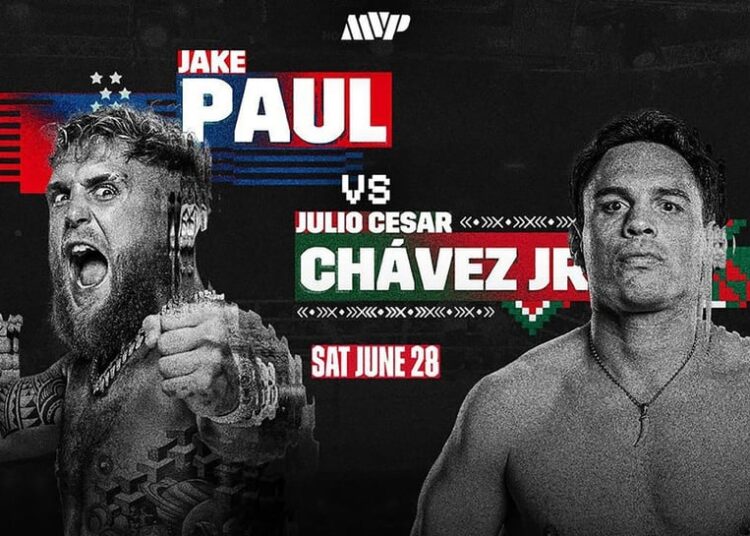 Live streaming Jake Paul vs Julio Cesar Chavez Jr