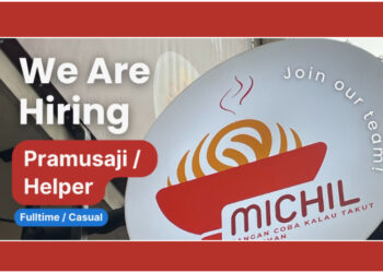 Lulusan SMA SMK Buruan Daftar! Kedai Michil Bandung Buka Loker Pramusaji