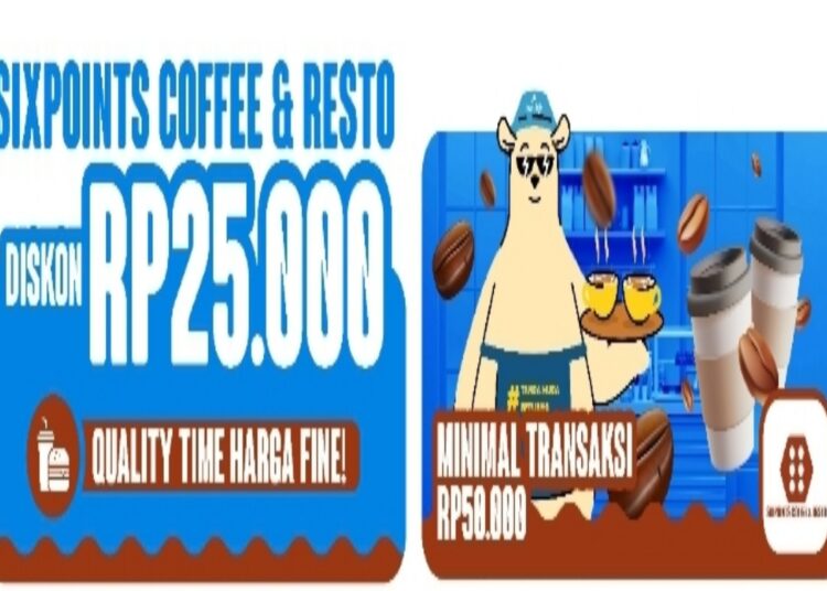 Promo bank bjb Bersama Sixpoints Cofee & Resto