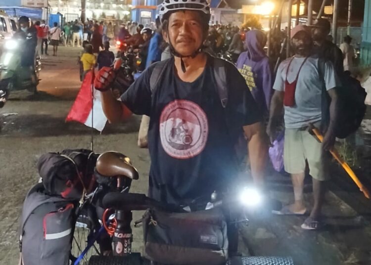 Gowes PWI, Cimahi-Papua, Capai Finish di Merauke.