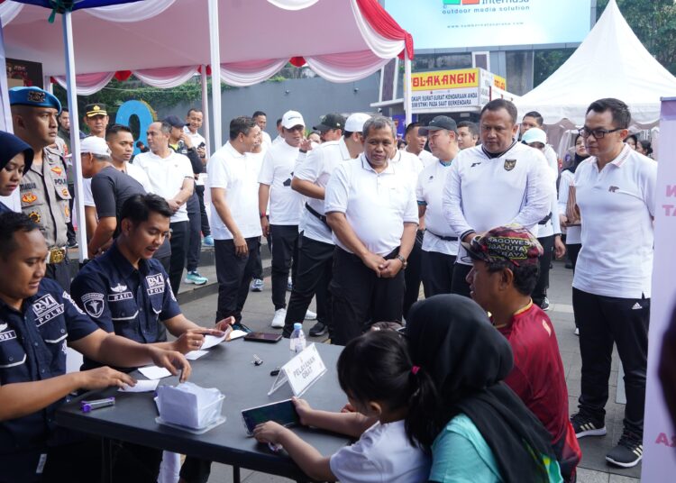 Wakapolda ke CFD Dago Gelar Cek Kesehatan Gratis dan SIM Keliling