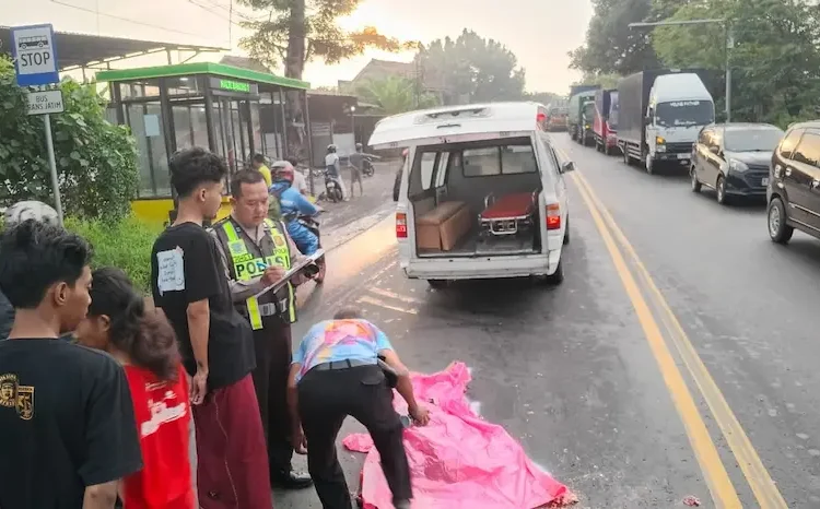 Kecelakaan di Sidoarjo (Istimewa)