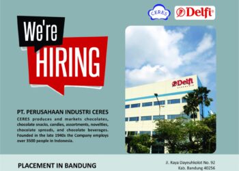 Lowongan Kerja PT Ceres Bandung, Deadline 2 Agustus 2025! Cek Posisi dan Link Daftarnya