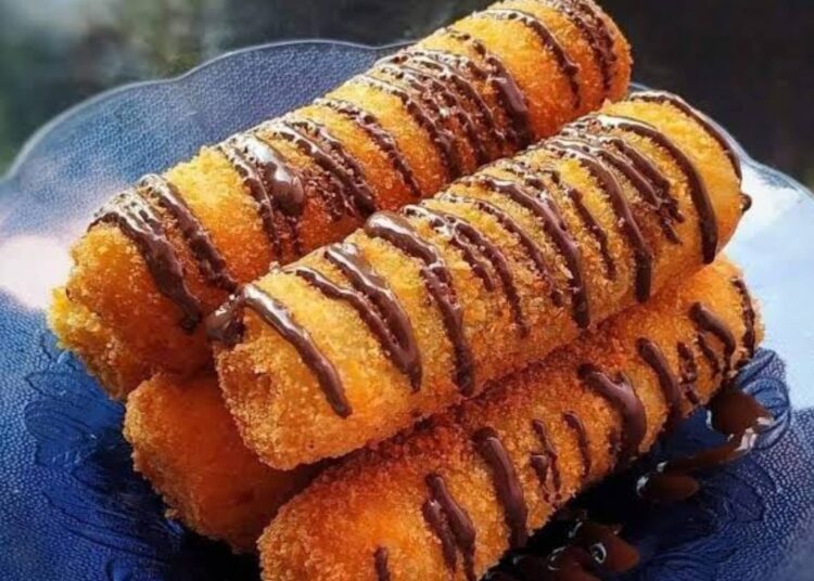 Roti Tawar Gulung Cokelat, Camilan 3 Bahan yang Super Praktis