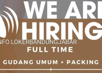 Lowongan Kerja Gudang + Packing di Bandung, Terbuka untuk Fresh Graduate