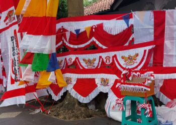 Bendera Merah Putih Hasil Perajin Garut Merambah Ke Pelosok Negeri