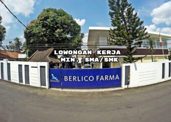 ADA 3 POSISI! PT Berlico Farma Gelar Adakan Loker Buat lulusan SMA dan SMK, Minat?