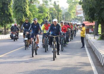 ASN Kuningan Gelar Bersepeda Tiap Hari Jumat