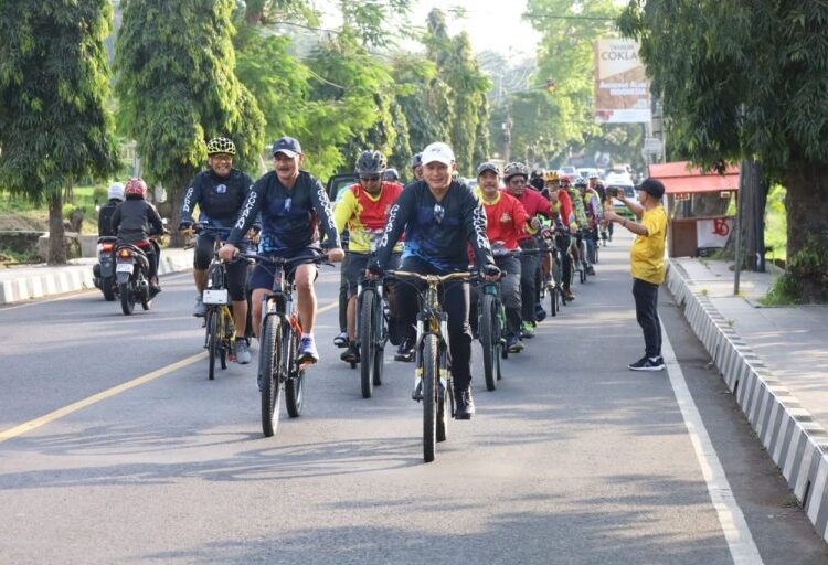 ASN Kuningan Gelar Bersepeda Tiap Hari Jumat