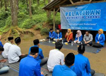 Pelatihan Instruktur Cabang PMII Kuningan Digelar di Obyek Wisata Telaga Surian