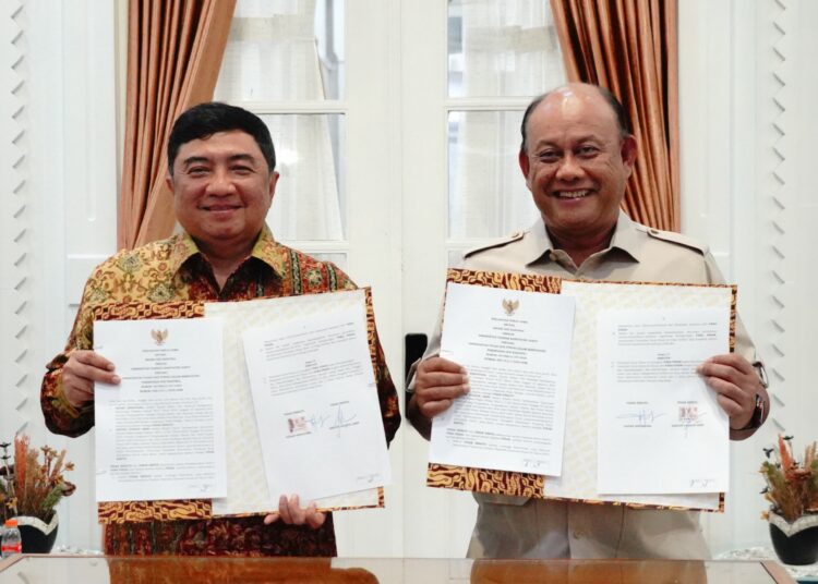 Perkuat Sinergi, Pemkab Garut dan Badan Gizi Nasional Teken MoU