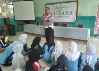 Hari Ketiga Operasi Patuh Lodaya, Polisi Berikan Pembinaan Kepada Puluhan Pelajar di Garut