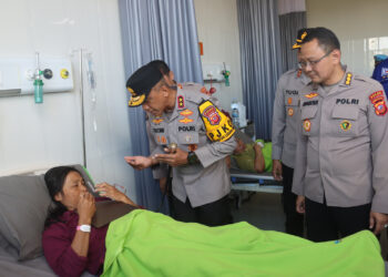 Kapolda Jabar Kunjungi Korban Insiden Pesta Rakyat di Garut
