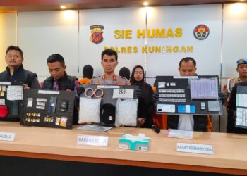 Polisi Bekuk 4 Tersangka Kasus Narkoba, 1 Di Antaranya Merupakan Residivis