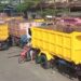 Operasional E-Tol Tak Cair, Ratusan Sopir Truk Sampah Kabupaten Bandung Mogok Jalan