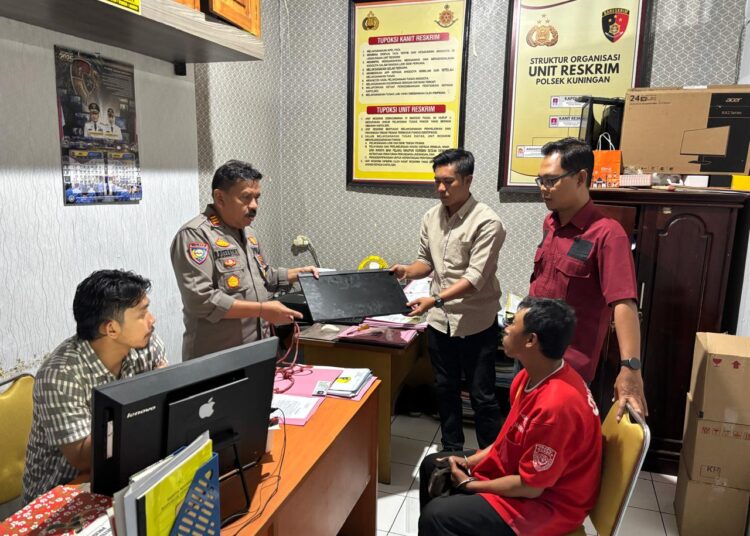 Maling Bobol Tembok Resto RF di Kuningan, Ini Kronologinya