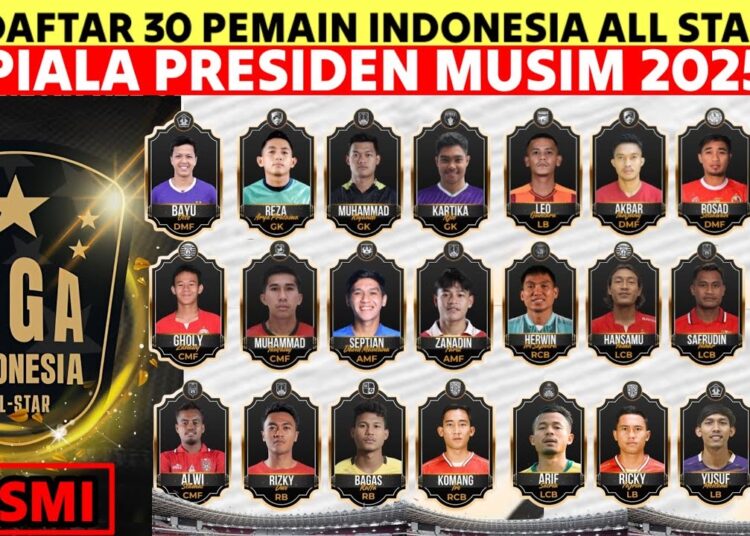 Piala Presiden 2025: Indonesia All Star Siap Hadapi Oxford di GBK!