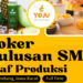 Lulusan SMA SMK Daftar! Yoju Cold Pressed Juice Bandung Gelar Loker Staf Produksi