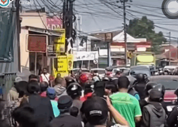 Aksi Curanmor Siang Bolong di Cihanjuang Cimahi Digagalkan Warga, Pelaku Ngelak Ngaku Motor Teman