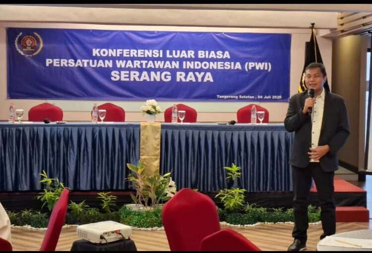 Engkos Kosasih Nahkodai PWI Serang Raya, Langsung Beri Ultimatum Soal Stigma ‘Wartawan Bodrex’