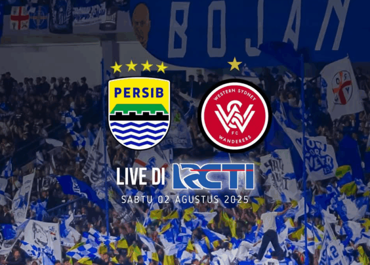 BREAKING, RESMI! Laga Persib Bandung vs Western Sydney Wanderers Disiarkan Langsung di RCTI