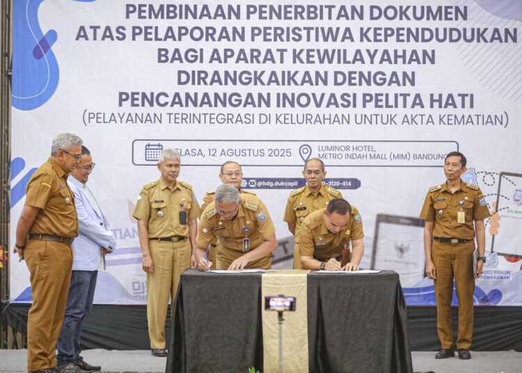 Layanan Akta Kematian di Kota Bandung Lebih Cepat dan Dekat ke Warga