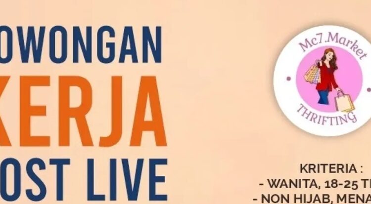 Dibuka Lowongan Kerja Host Live di Parongpong Bandung Barat, Cek Syaratnya!