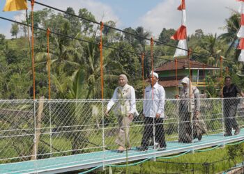 Jembatan Harapan Palatar Talegong Resmi Beroperasi, Jadi Penghubung Garut-Cianjur