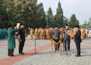 Wahyu Hidayah Dilantik Sebagai Penjabat Sekda Kuningan