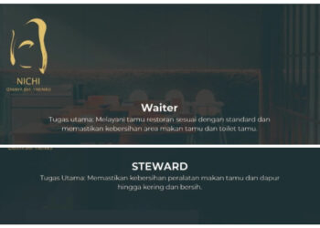 TAMATAN SMP SMK MERAPAT! Nichi Izakaya Bar Bandung Adakan Loker 2 Posisi Terbaru