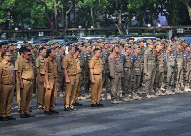 Farhan Minta Satpol PP Harus Tegas, Humanis dan Jadi Wajah Pemerintah di Tengah Warga
