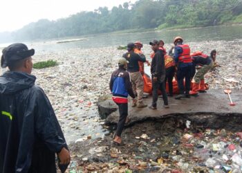 Jasad Cahya, Pemburu Biawak yang Tenggelam di Citarum Margasih Ditemukan, Ari Temannya Masih Dicari