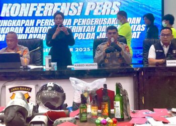 42 Jadi Tersangka Demo Anarkis di Bandung, Polisi pun Amankan Sejumlah Buku, Ini Judulnya