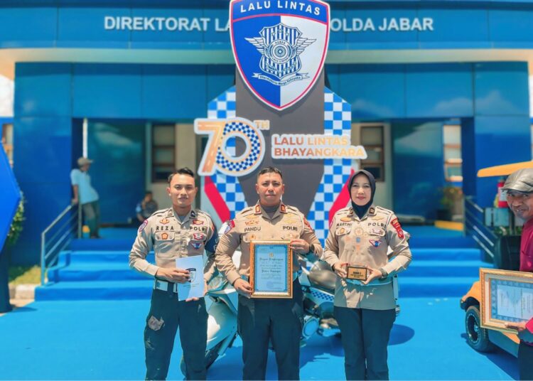 Polres Kuningan Juara 2 Lomba Video Lakalantas, Meraih Penghargaan Polda Jabar