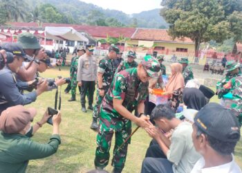Serbuan Teritorial Korem 063/Sunan Gunung Jati Dorong Kesejahteraan Masyarakat