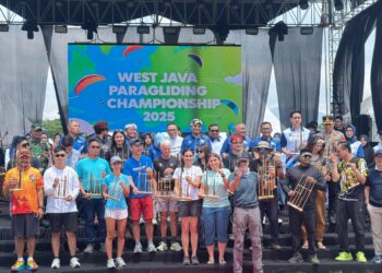 H. Untung Mengapresiasi Pemkab Sumedang Gelar West Java Paragliding Championship Berskala Internasional