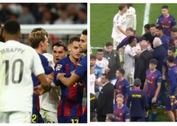 Tensi Memuncak di Bernabeu! Duel Real Madrid vs Barcelona Ricuh