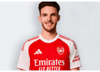 Arsenal Lega, Declan Rice Pulih dan Ikut Latihan Timnas Inggris