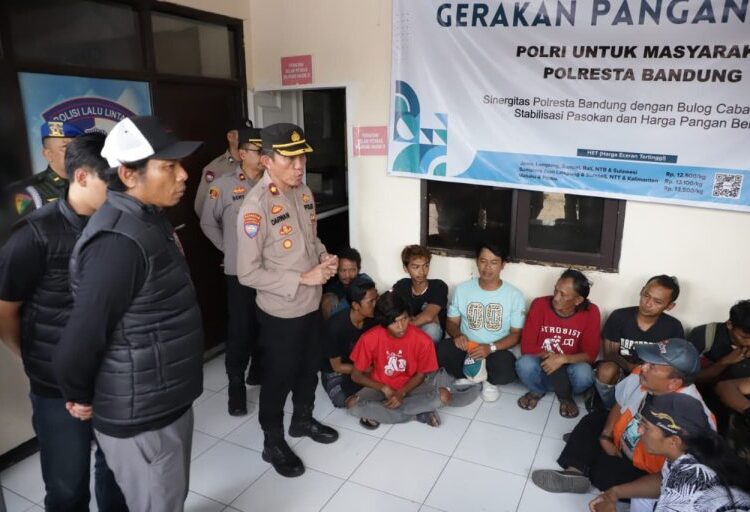 Polisi Amankan 38 Orang Dalam Operasi Preman di Rancaekek