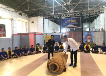 Pelatihan Anyaman Coir Shade Bagi Napi Lapas Kuningan, Serabut Kelapa Jadi Produk Bernilai Jual
