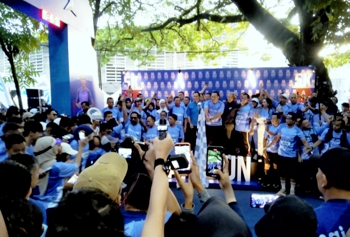 6.000 Runners Antusias Ikuti AHY Run 2025 di Kota Bandung