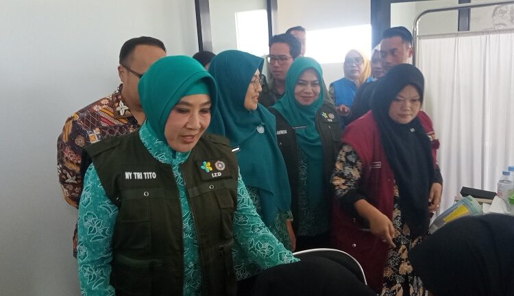 Ratusan Anak di Kota Tasikmalaya Telah Mendapatkan Imunisasi, Ini Penjelasan Ketua Umum TP PKK Pusat