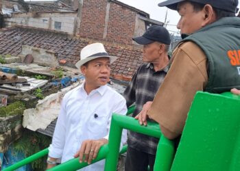 Telan Anggaran Rp600 Juta, Bupati  Resmikan Jembatan Lamajang untuk Tekan Banjir Dayeuhkolot